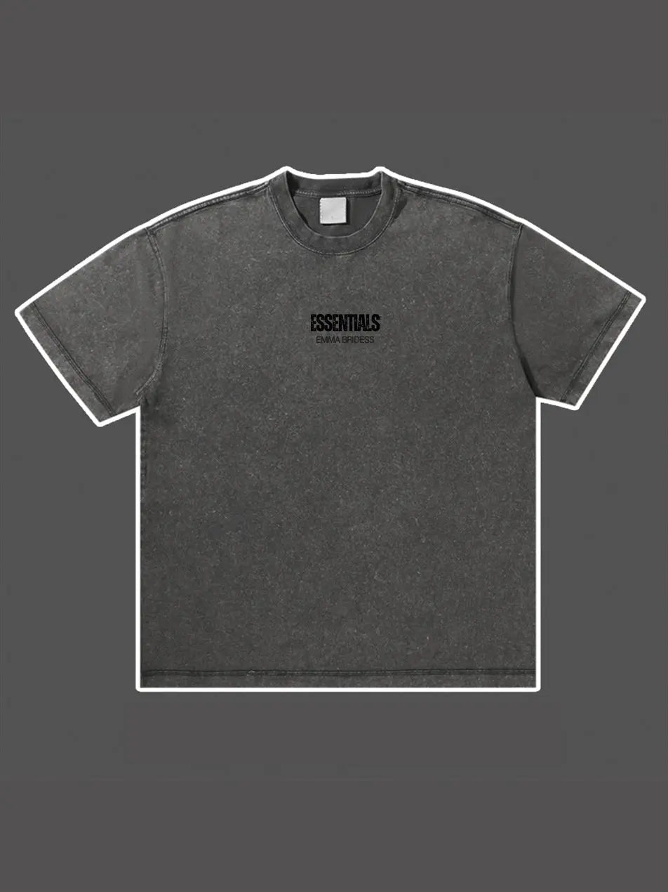 Vintage Wash Essentials T-Shirt 300g Classic Essentials Tee