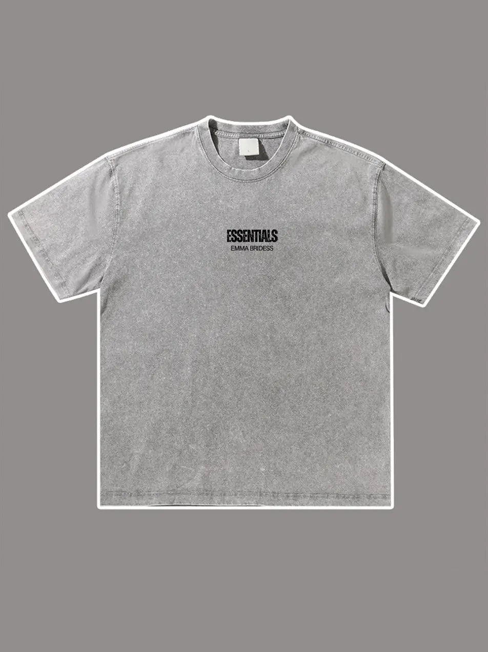 Vintage Wash Essentials T-Shirt 300g Classic Essentials Tee