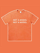 Not A Model Make Old Short Sleeve Cotton T-shirt Emma Bridess