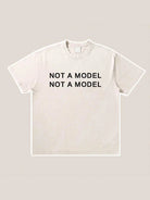 Not A Model Make Old Short Sleeve Cotton T-shirt Emma Bridess