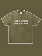 Not A Model Make Old Short Sleeve Cotton T-shirt Emma Bridess