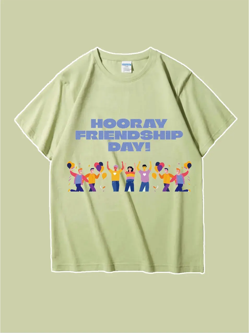 Hooray Friendship Day Custom T-shirt