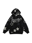 Vintage Star Graphic Zip-up Hoodie