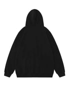 Y2K Star Graphic Zip Up Hoodie