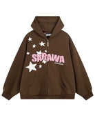 High Street Letter Star Thermal Hoodie - Emma Bridess